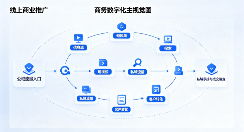 安龙县线上商业推广怎么做？全域流量闭环搭建与低成本转化实战指南